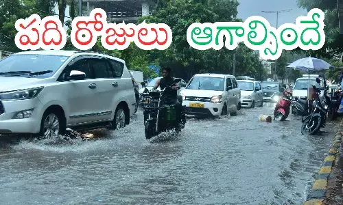 meteorological department, light rains,  andhra pradesh,  telangana
