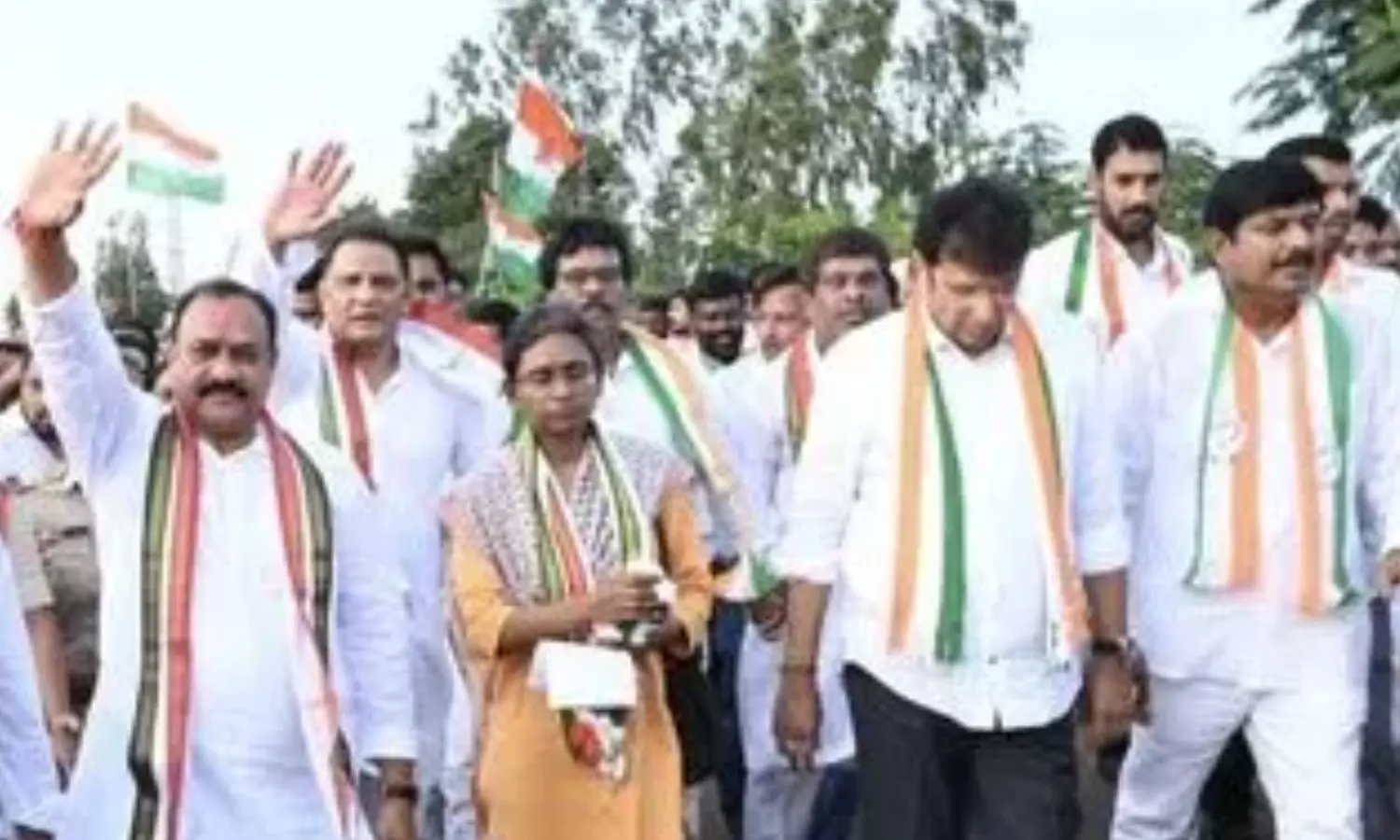 congress,  janahita padayatra, meenakshi natarajan,  telangana