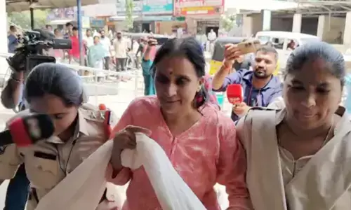 inquiry of namrata,  owner of srishti test tube baby center,  third day enquiry, telangana police