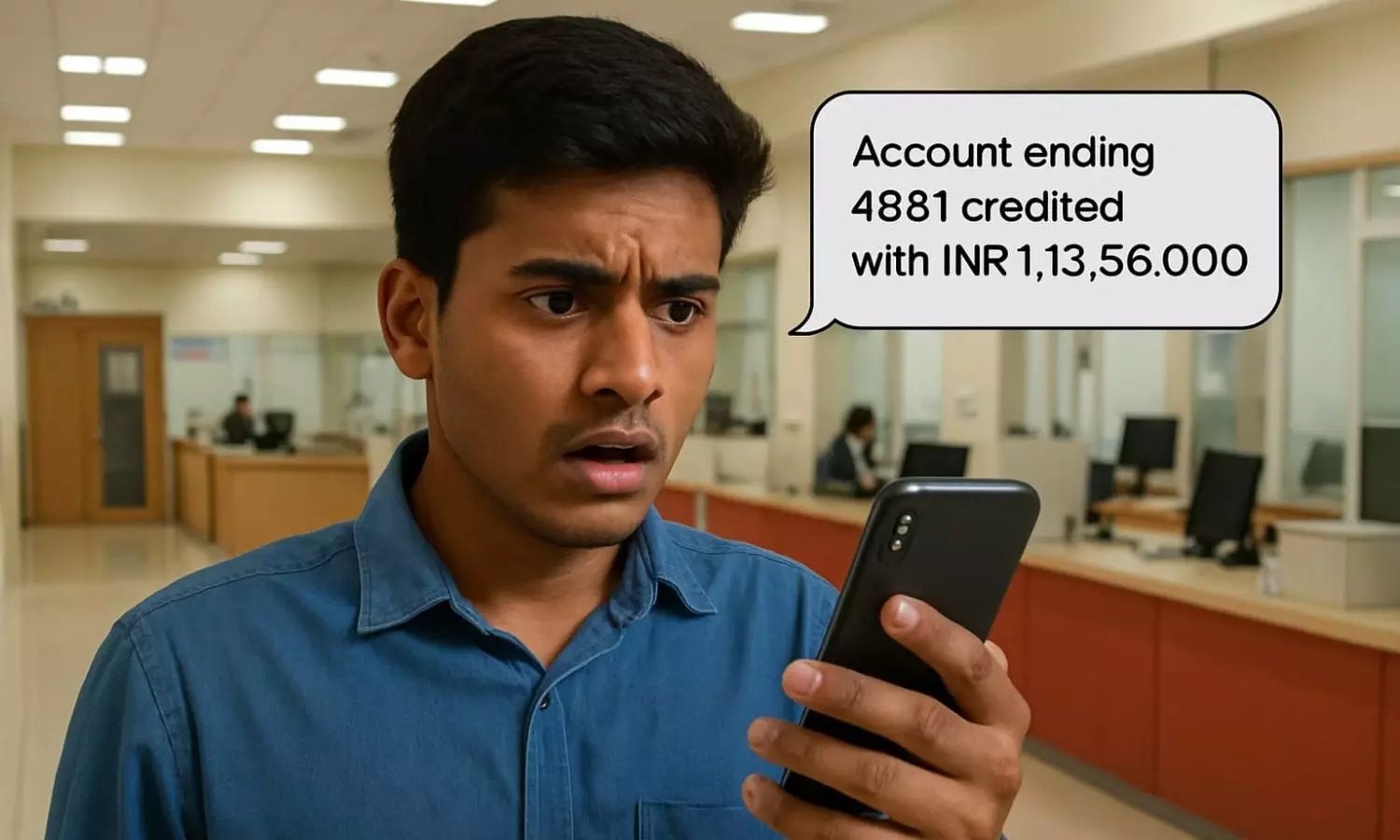 తల్లి ఖాతాలో 1,13,56,000 కోట్లు