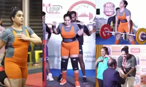 గోల్డ్ మెడల్ కొట్టిన నటి ప్రగతి