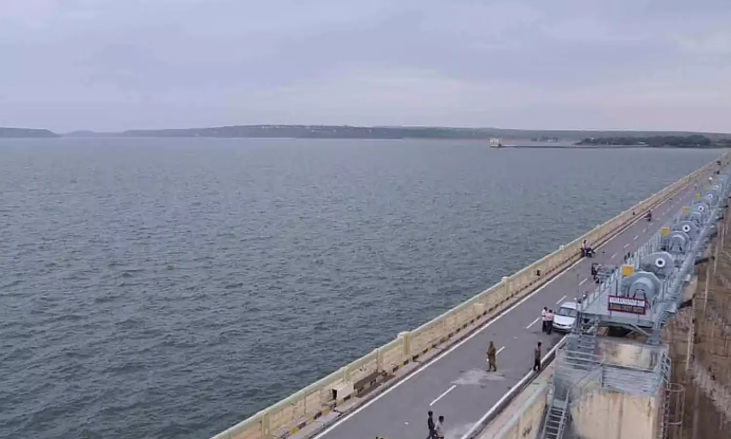 nagarjunasagar project, continues to flood, with heavy rains, sagar waterlogged nagarjunasagar project, continues to flood, with heavy rains, sagar waterlogged