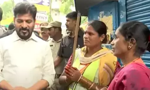 chief minister revanth reddy, surprise visit, hyderabad city, telangana