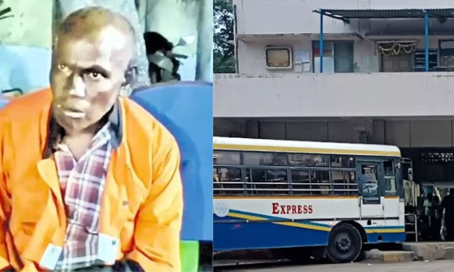 ఒంగోలు బస్టాండ్ ఆర్టీసీ బస్సునే ఎత్తుకెళ్లాడు