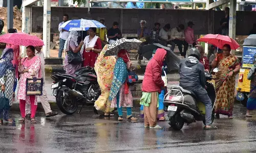 meteorological department, heavy rains for the next week, orange alert for 11 districts, telangana