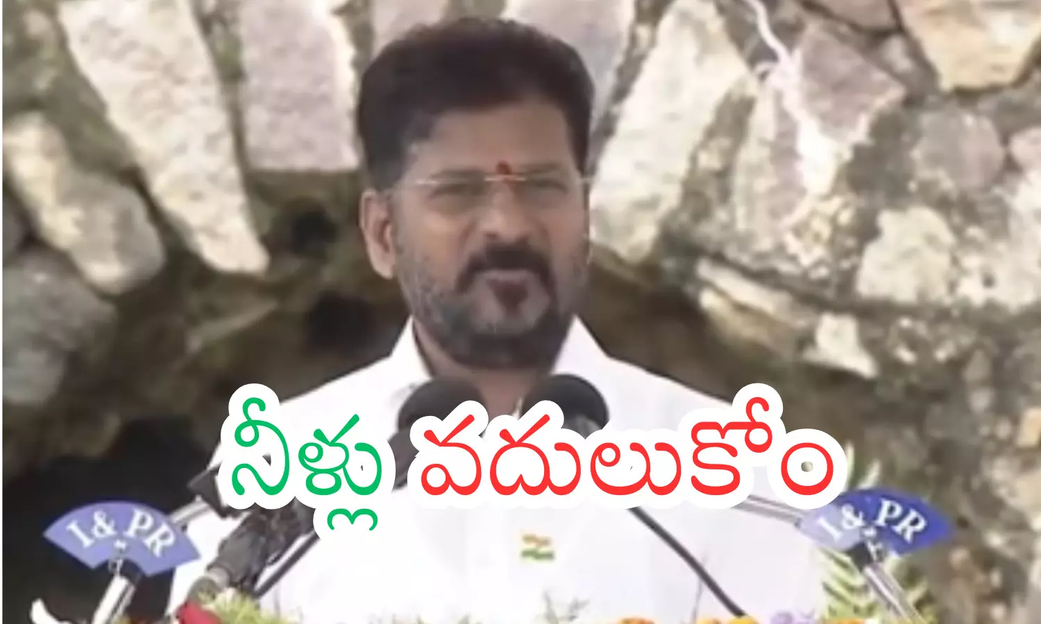 revanth reddy, telangana chief minister, hoists the national flag, on the occasion of 79th independence day