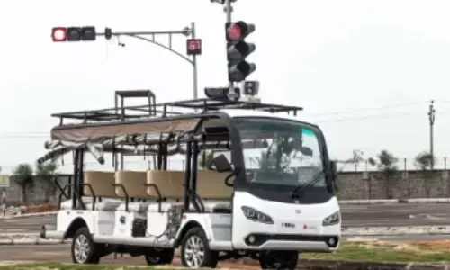 హైదరాబాద్ లో డ్రైవర్ లెస్ బస్సులు