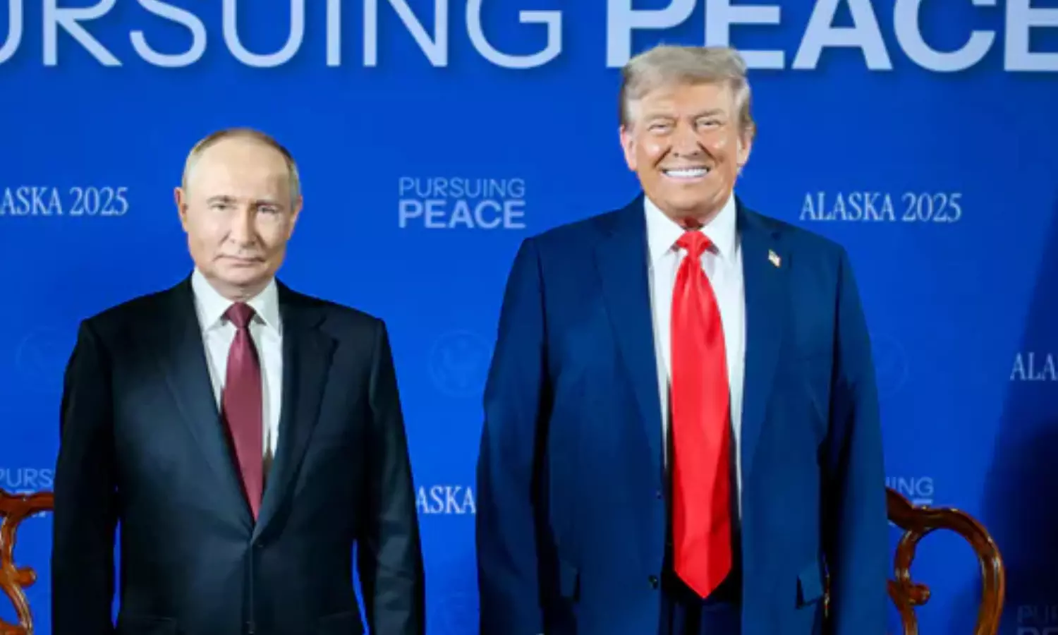 america president donald trump, russian president putin, meeting  in alaska, has ended