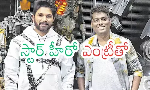 allu arjun,, star director atlee,  star hero entry, tollywood