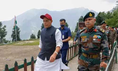 rajnath singh, indian defense minister,  visit today, jammu and kashmir