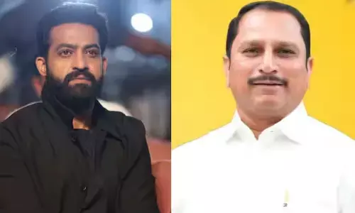 daggubati prasad, anantapur urban mla , heavy security, junior ntr fans