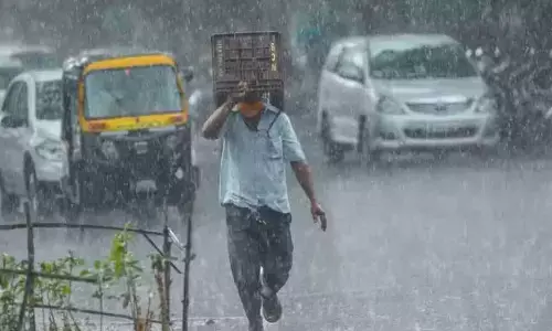 meteorological department. one week heavy rains, andhra pradesh, telangana