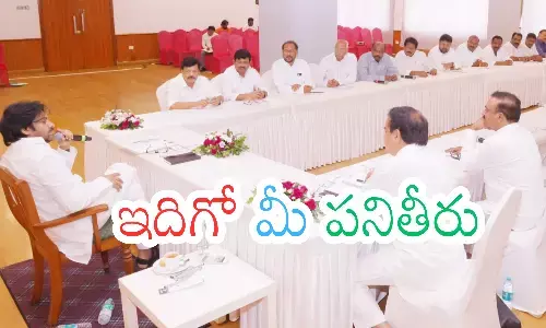 pawan kalyan, jana sena party chief ,  internal survey on the performance of the partys mlas, andhra pradesh