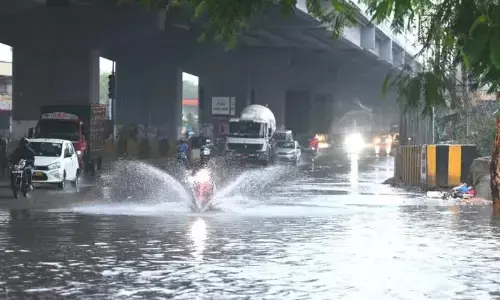 heavy rains , expected in hyderabad, rain continuously for half an hour, telangana