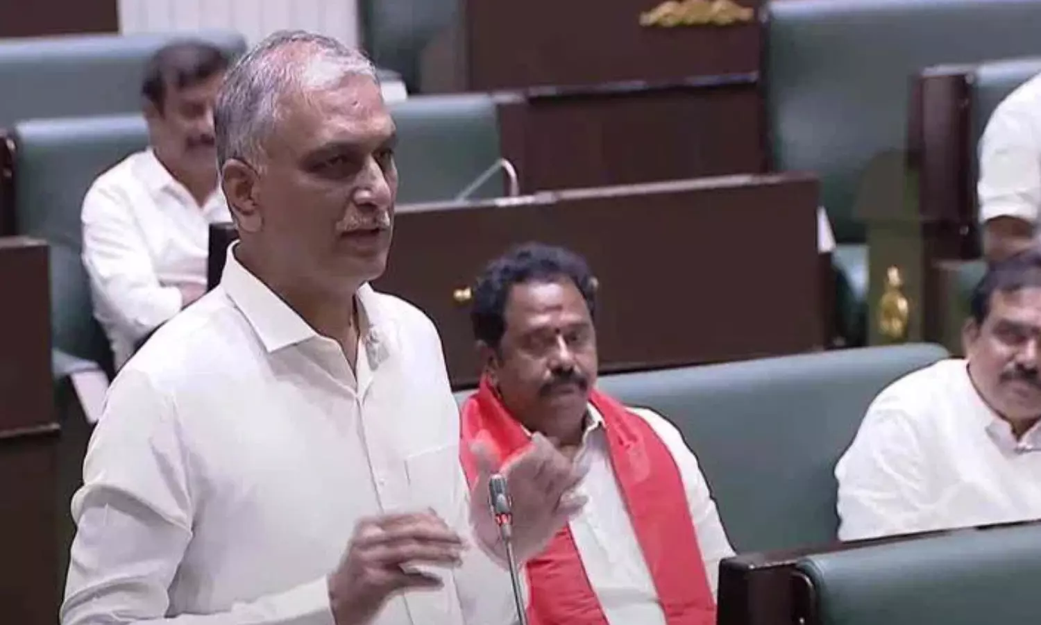 harish rao, kaleshwaram project, assembly, telangana