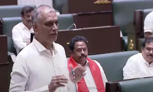 harish rao, kaleshwaram project, assembly, telangana