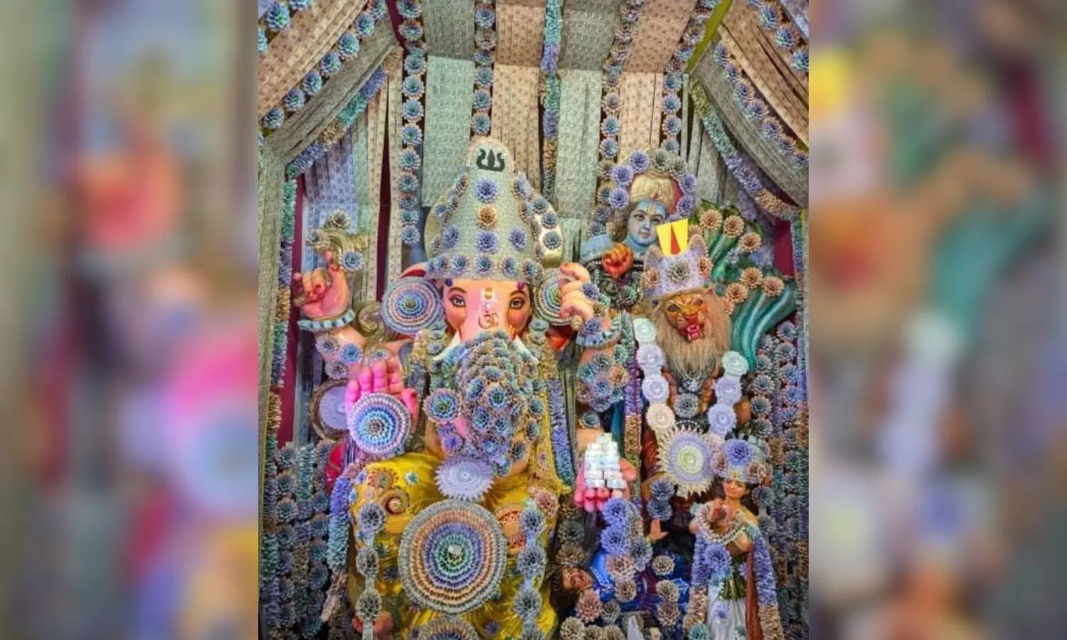 మంగళగిరిలో  2.35 కోట్లతో వినాయకుడు