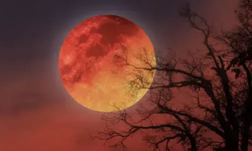eclipse, blood moon, september 7th, india