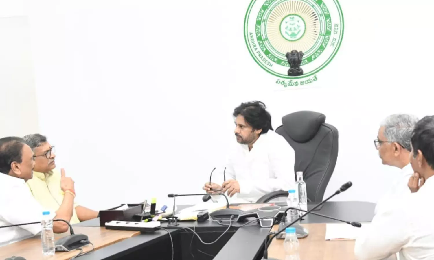 pawan kalyan has alerted officials in the uttarandhra districts