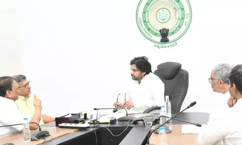 pawan kalyan has alerted officials in the uttarandhra districts