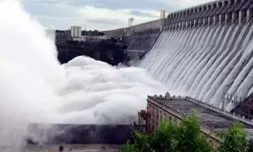 flooding continues, gates lifted, srisailam project, andhra pradesh