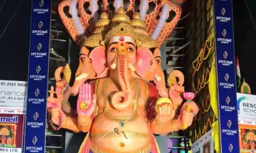 khairatabad ganesh, today is the last day, darsan, hyderabad