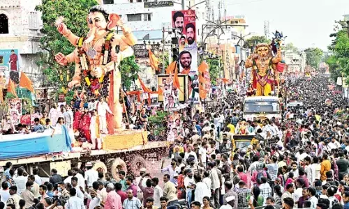 ganesh immersion, tankbund, hyderabad, telangana news