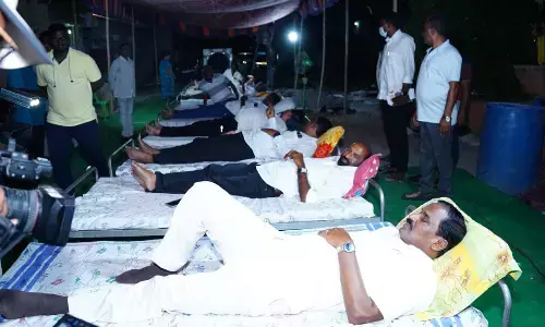 ICMR team,  mla ramanjaneyulu, turakapalem, andhra praadesh