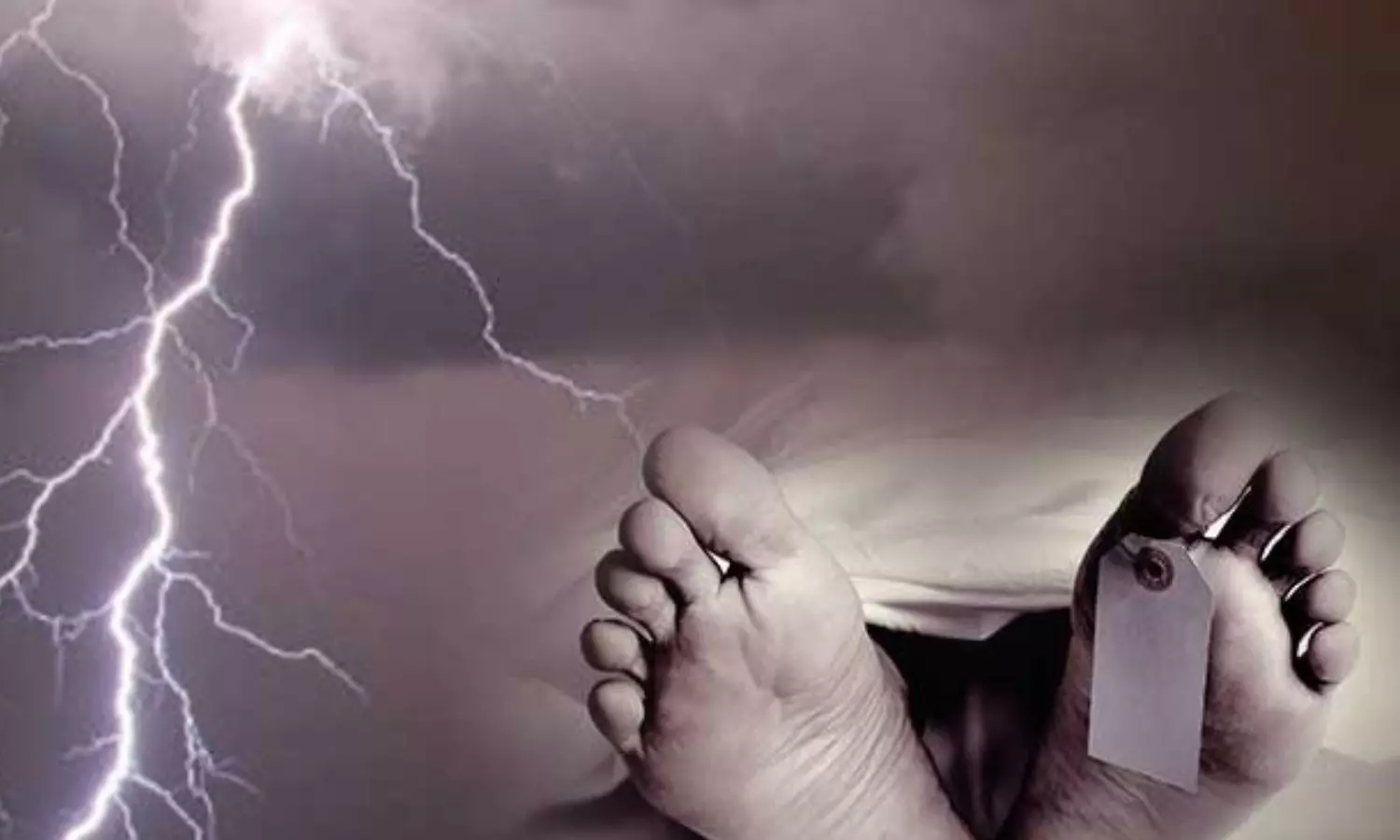 three people died, lightning strike, gadwal district, telangana