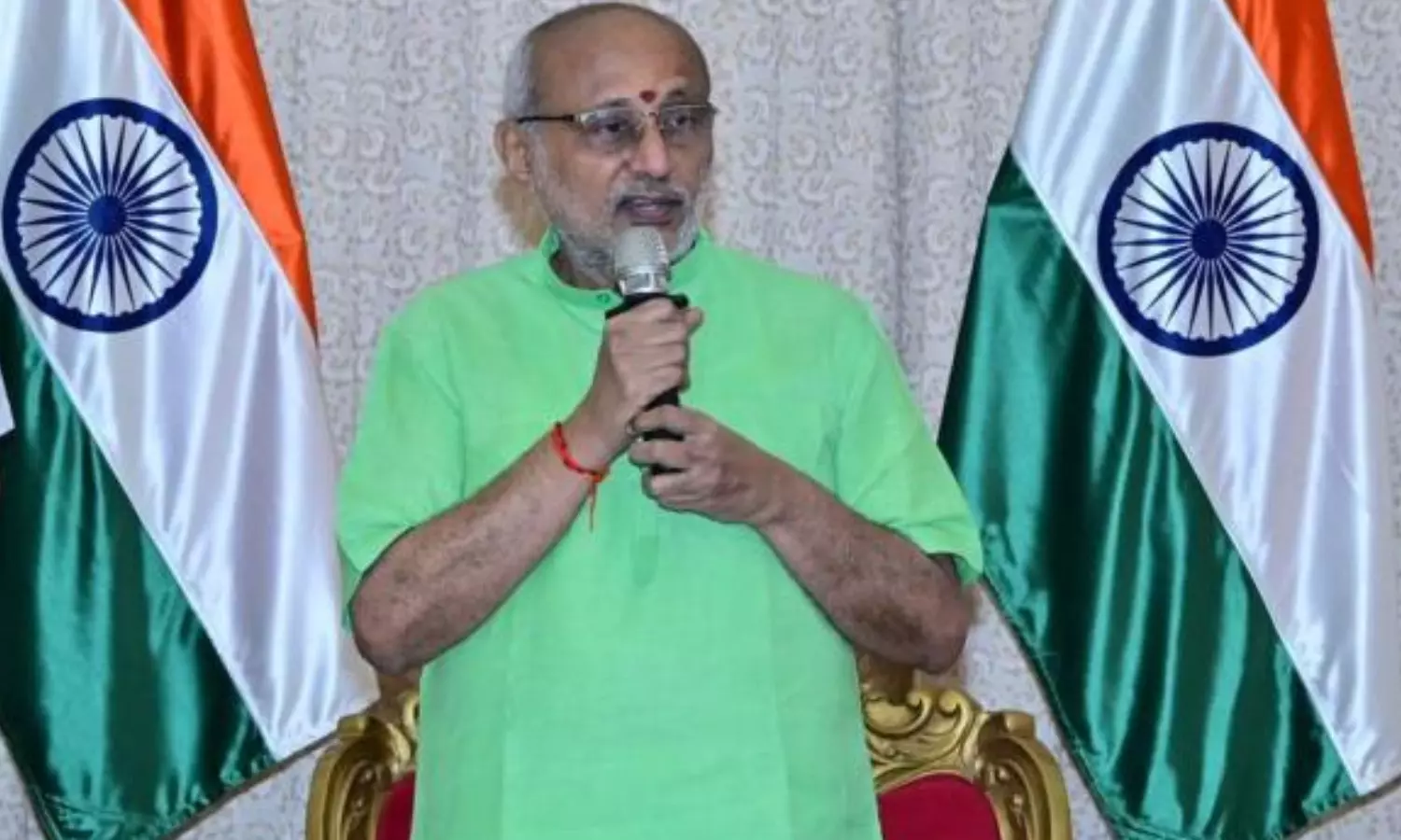 cp radhakrishnan, vice president, sworn , india