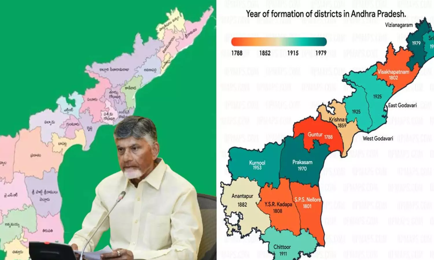 new districts, alliance government, cabinet sub xomittee, andhra pradesh