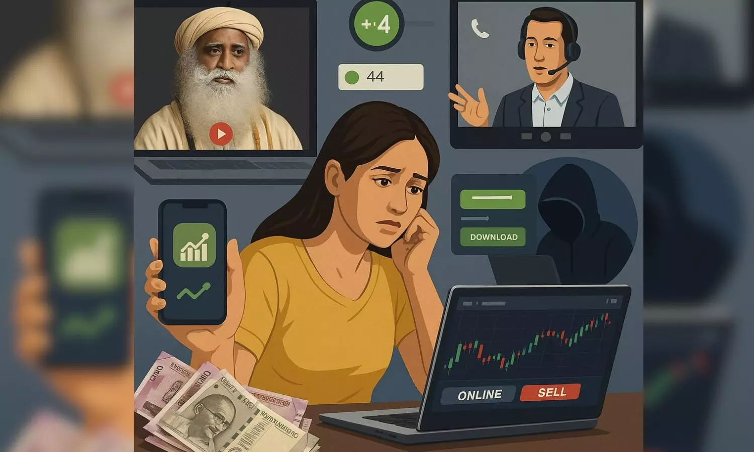 సద్గురు డీప్ ఫేక్ వీడియో 3.75 కోట్లు లాగేశారు