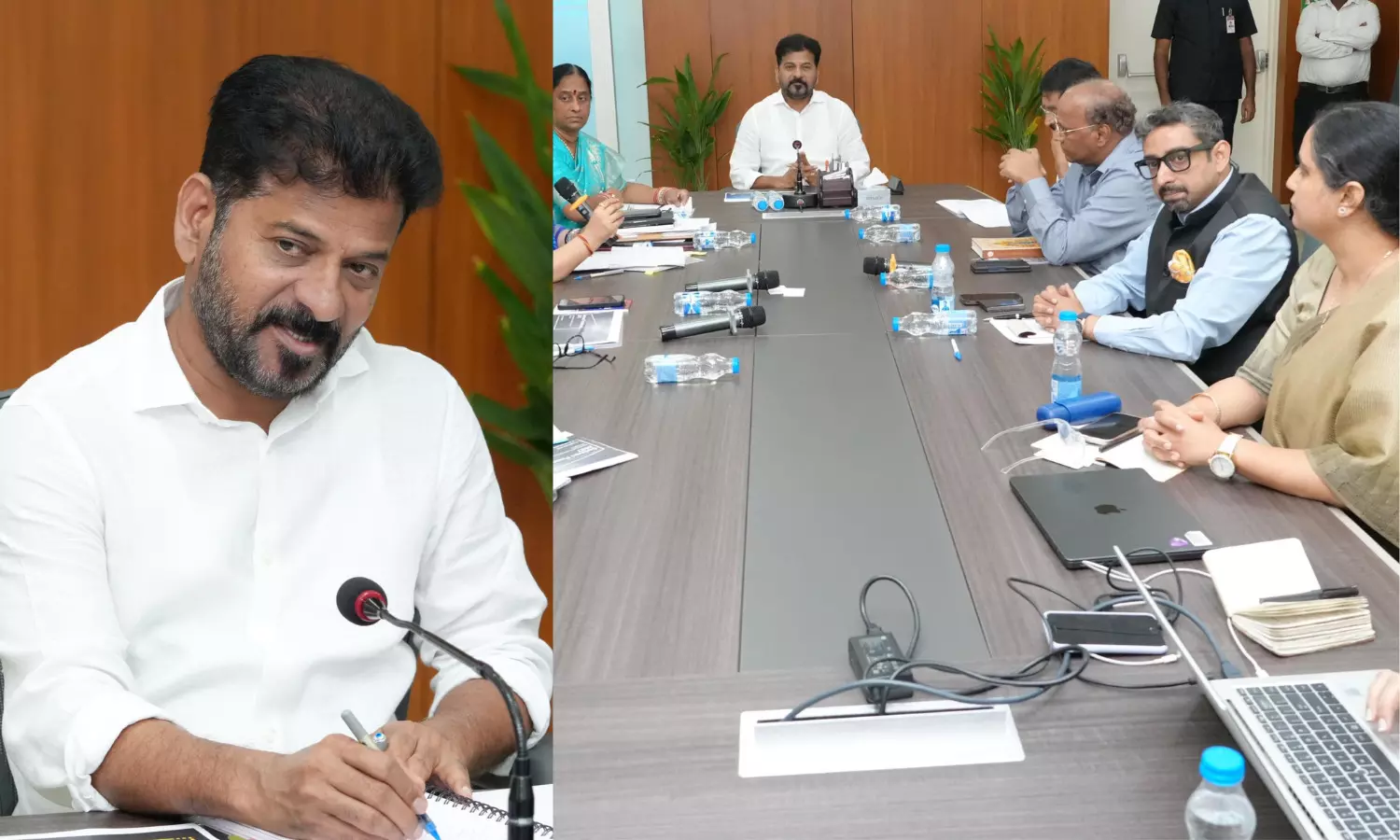 chief minister revanth reddy, s instructed officials, godavari pushkaram, telangana