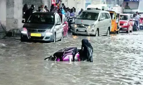 meteorological department,  telangana, heavy rains today and tomorrow,  andhra pradesh