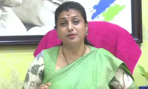 former minister rk roja , ome minister vangalapudi anitha, on medical colleges privatasation, andhra pradesh
