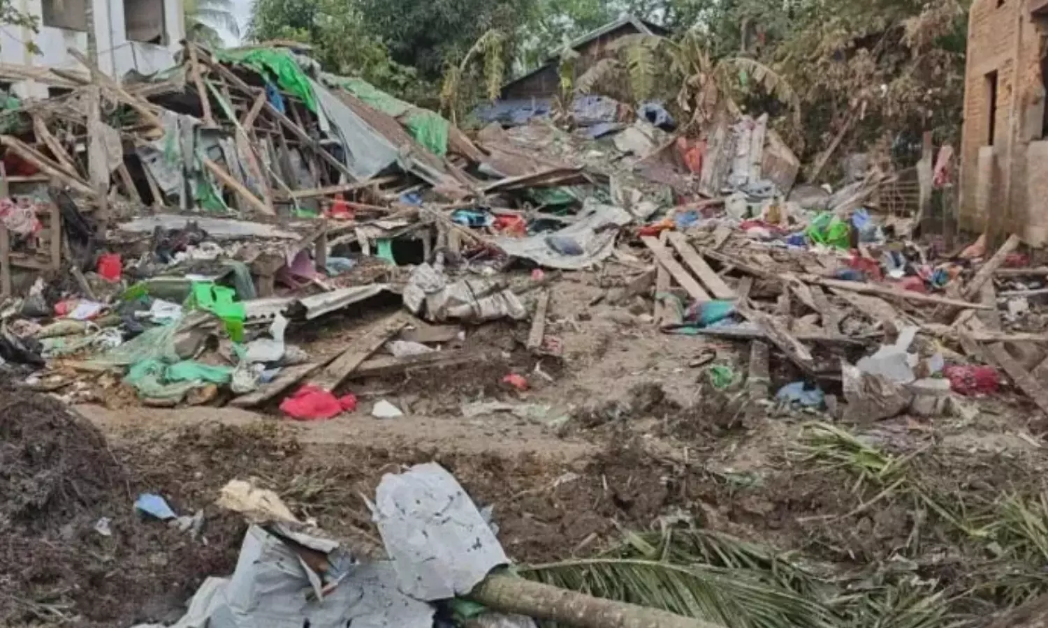 tragedy strikes in myanmar, military carried out airstrikes, on two private schools, nineteen students died in the incident.