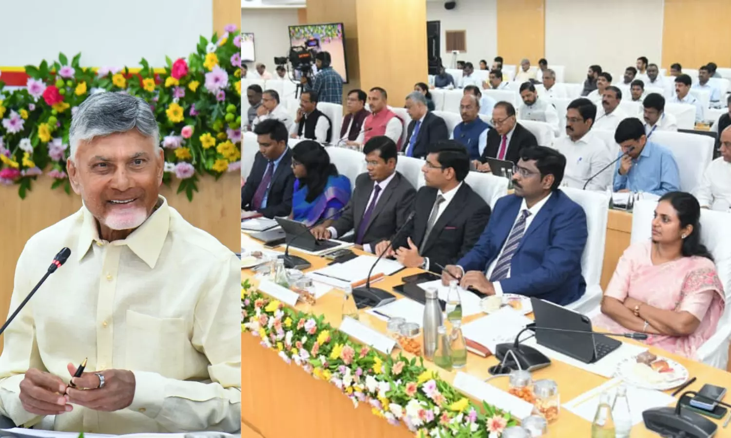 కలెక్టర్లూ.. జిల్లా  రూపు రేఖల్ని మార్చండి : చంద్రబాబు