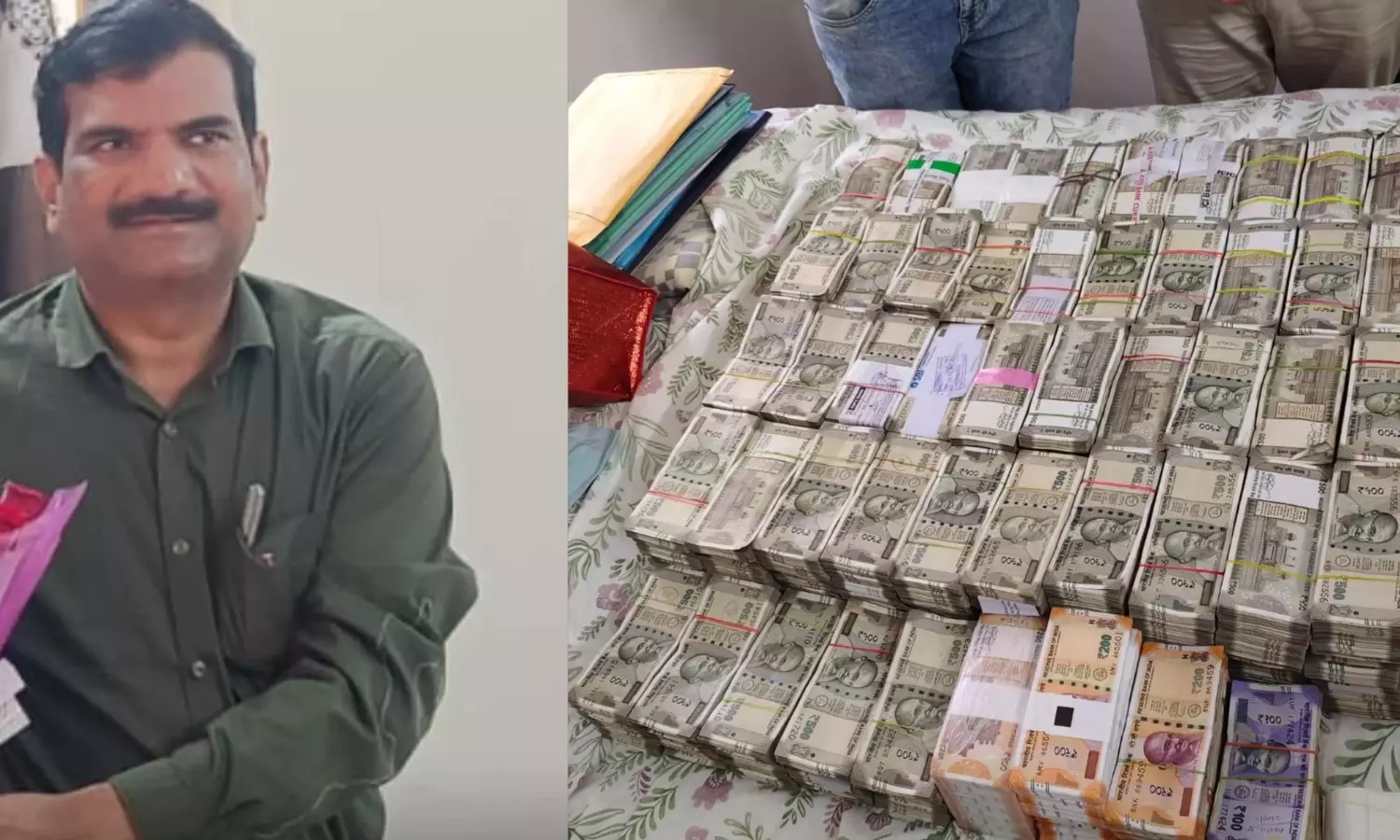 ADE ambedkar acb raids, hyderabad acb cash seizure, electricity department corruption, gachibowli illegal assets