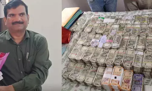 ADE ambedkar acb raids, hyderabad acb cash seizure, electricity department corruption, gachibowli illegal assets
