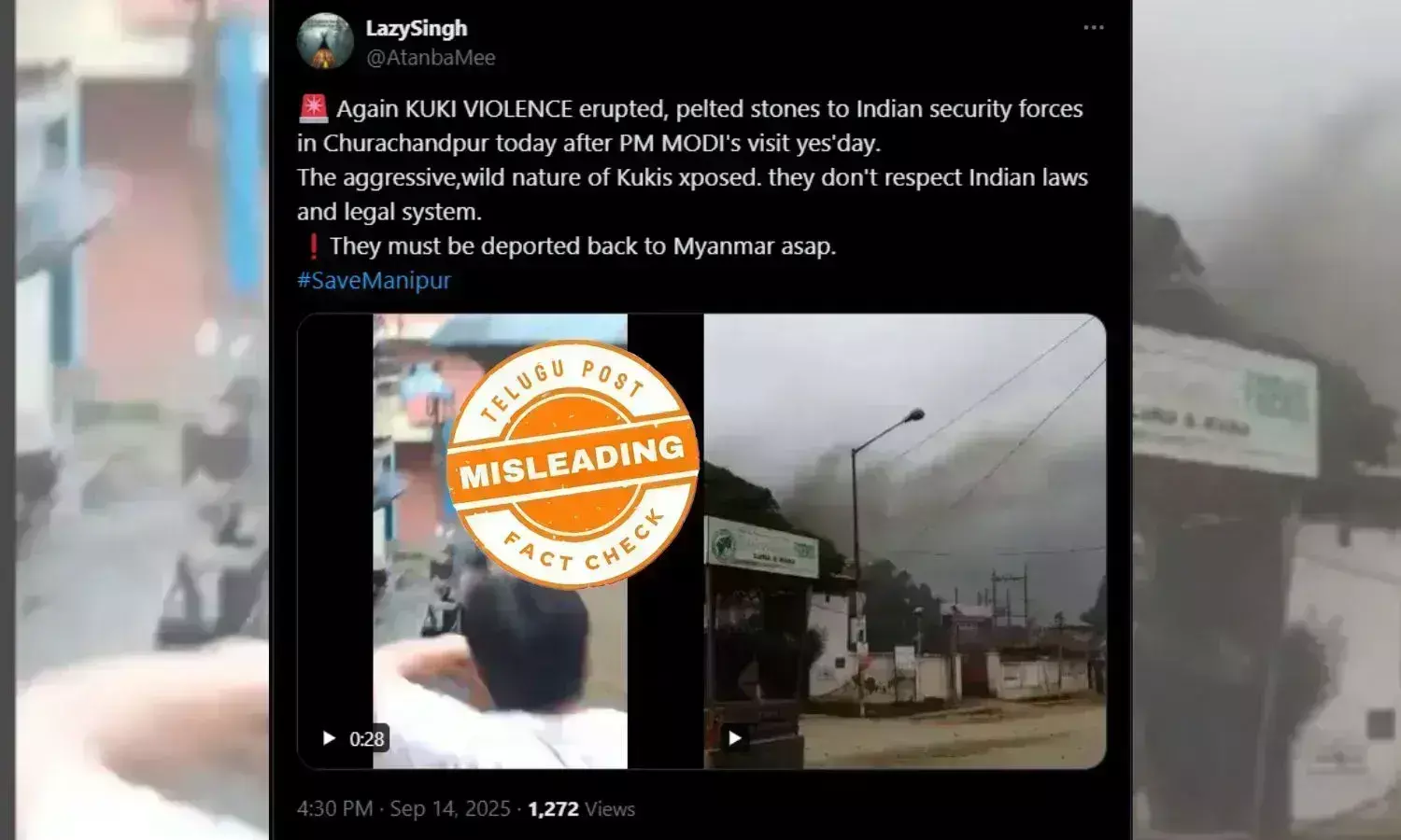 Manipur violence  Churachandpur viral video PM Modi Manipur visit 2025 Manipur protest 2015