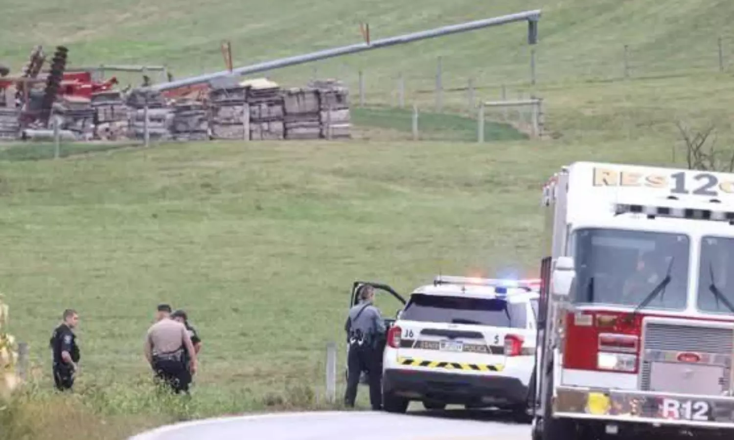 there has been another shooting in america, three police officers were killed, pennsylvania, america