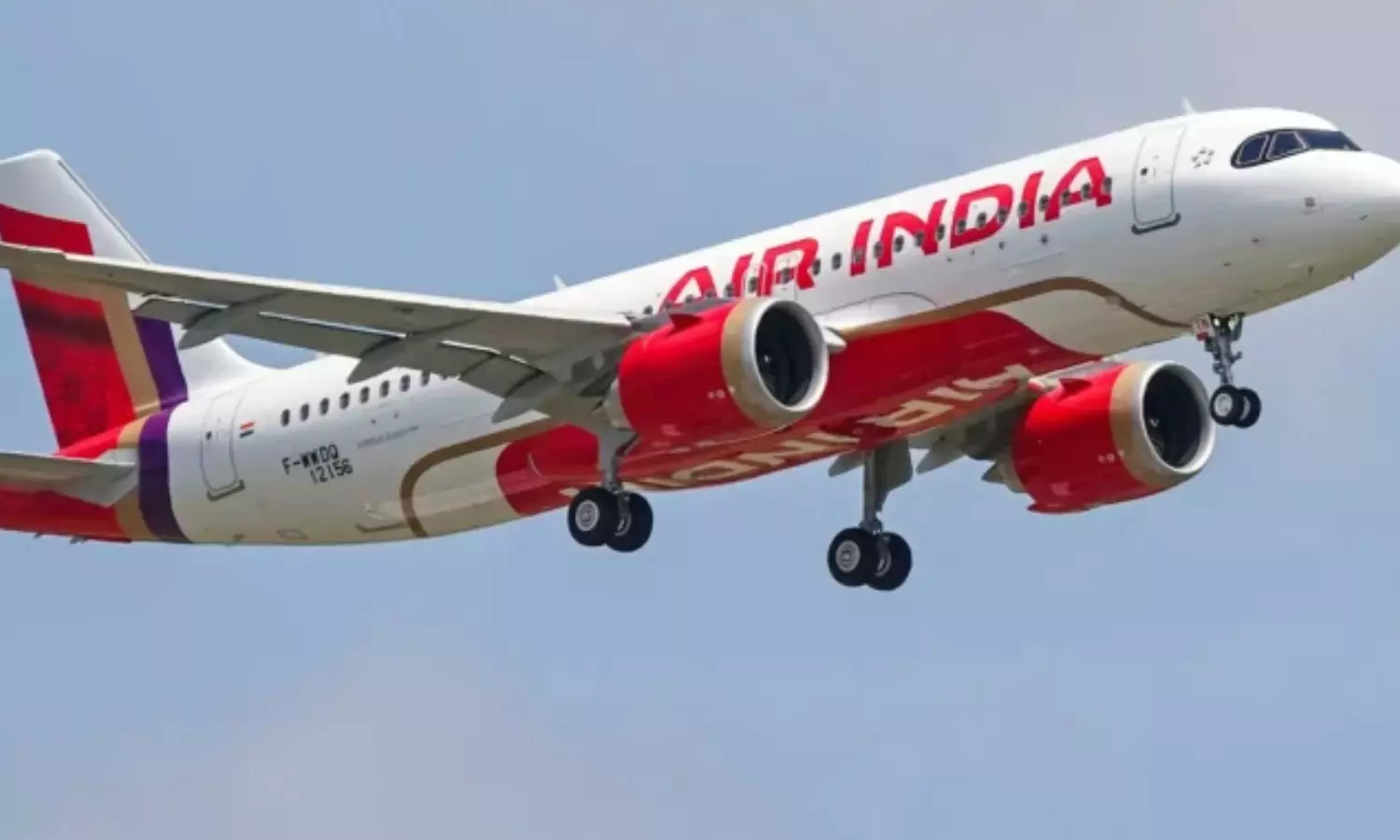 an air india flight from visakhapatnam to hyderabad narrowly avoided an accident