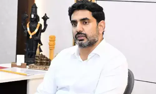 minister nara lokesh, responded after learning that a student was quitting her studies , going to work,  andhra pradesh