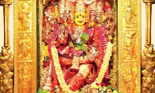 goddess durga at indrakiladri in vijayawada