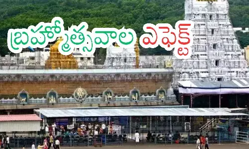 rush of devotees has increased, since it is friday, the rush of devotees is higher today, sixteen compartments, tirumala