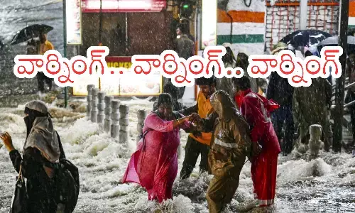 heavy  rains in hyderabad, high alert, cloud burst, telangana