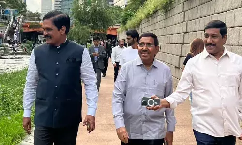 group of ministers, will visit seoul, development activities, andhra pradesh