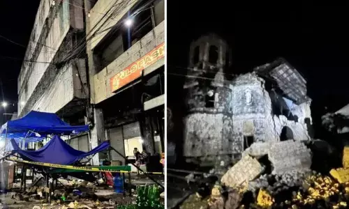 major earthquake,  6.9 on the richter scale, twenty peopole died,  philippines