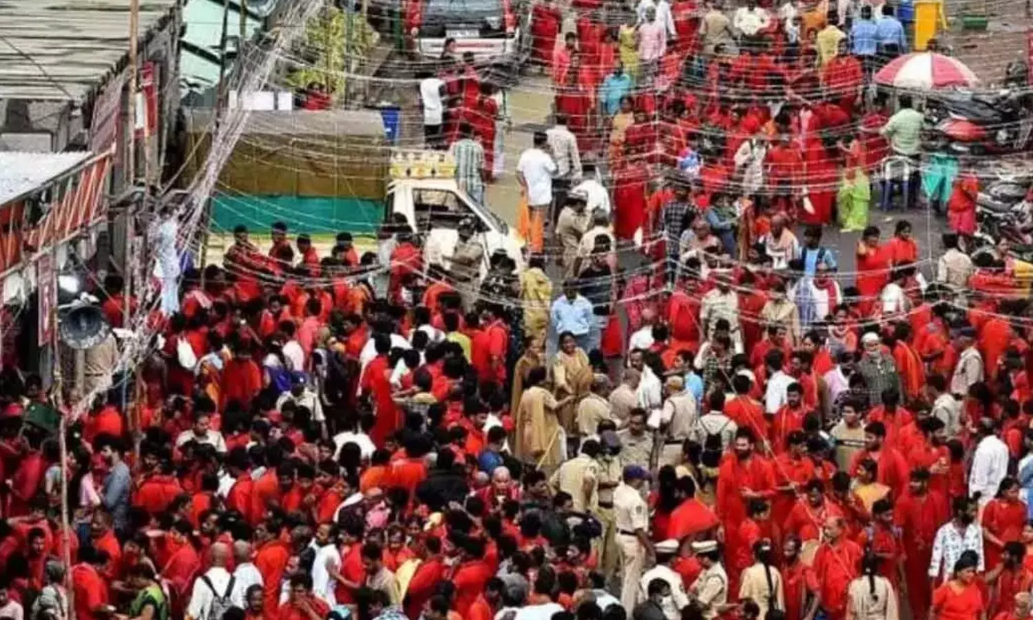 goddess durga, devotees, indrakiladri, vijayawada