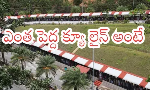 rush of devotees continues in tirumala.